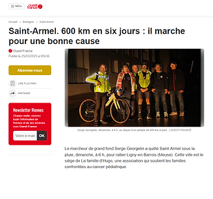 Saint-Armel. 600 km en six jours