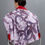 Thumbnail: Purple and Red Handpainted Tallit Gadol