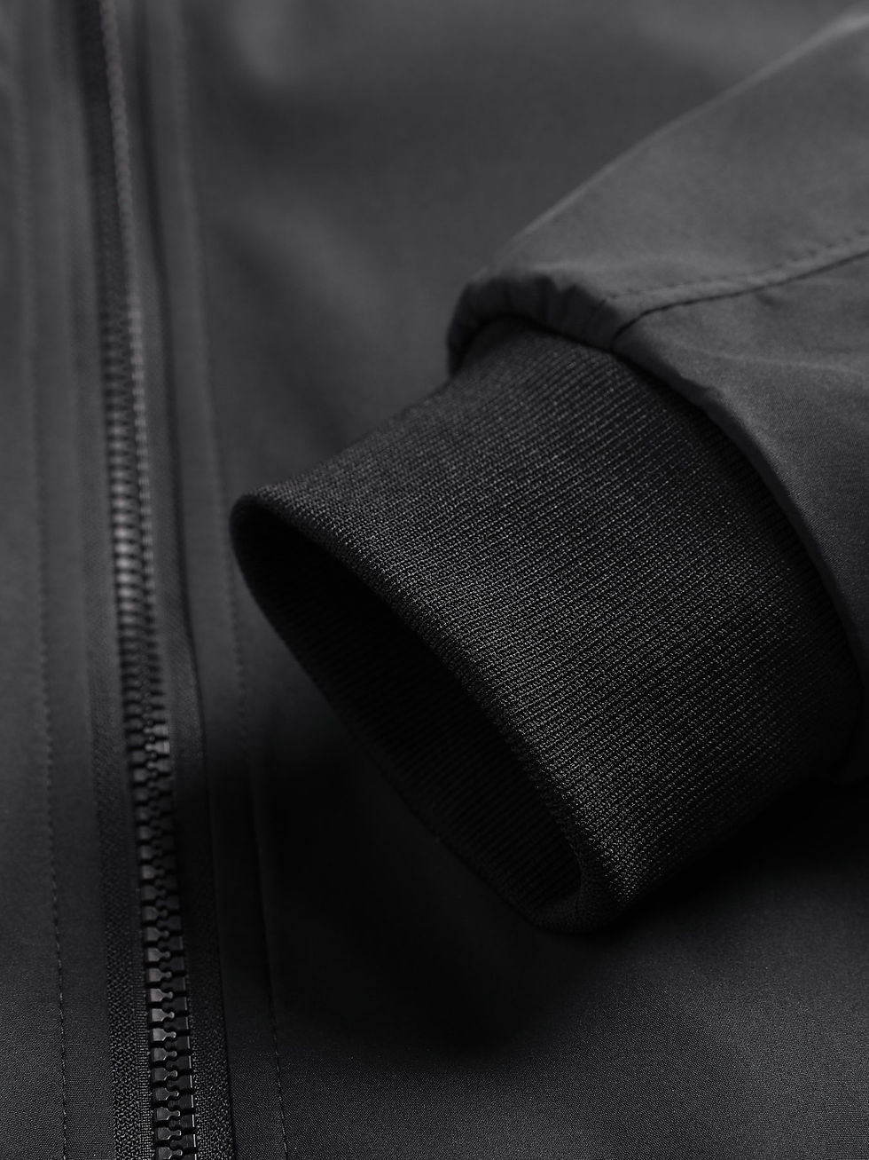 Thumbnail: Men's Spring and Autumn Thin Casual Jacket Solid Color Stand Collar Cardigan Jac