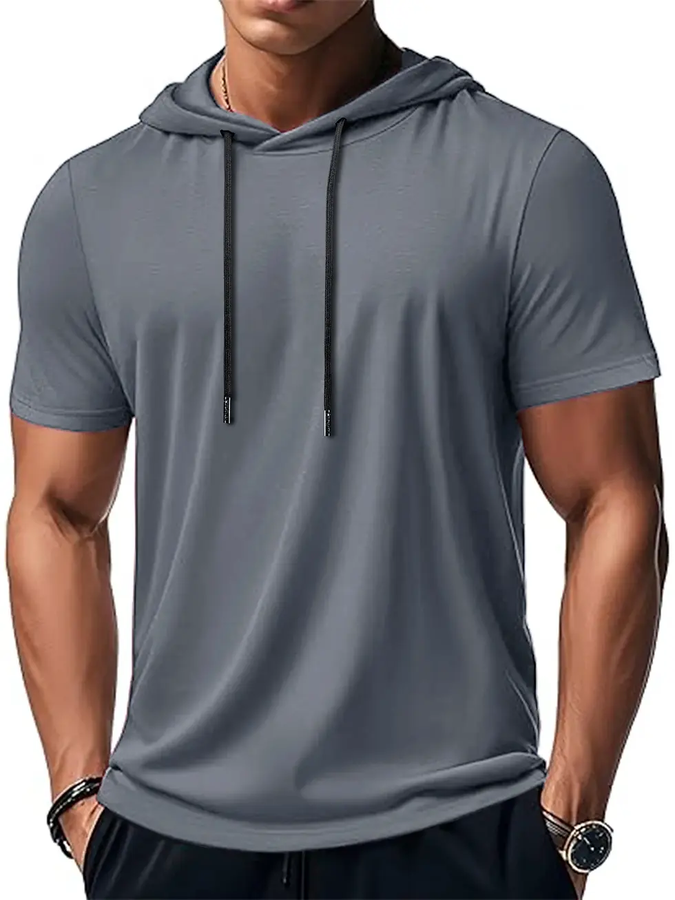 Thumbnail: Men's Trendy And Fashionable Thin Style Breathable Loose Outdoor Running Casual 