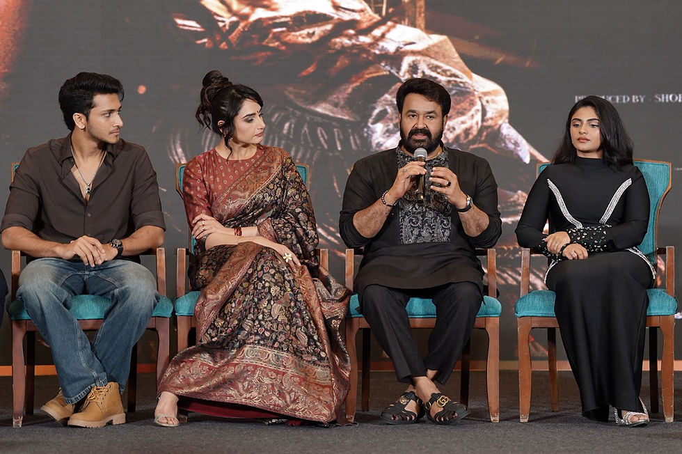 কোচিতে 'বৃষভ'-এর জমকালো ট্রেলার উন্মোচন