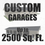 Thumbnail: Custom Garages up to 2500 sq. ft.