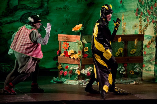 Ein Bild aus dem Kindermusical Willi, die Wühlmaus