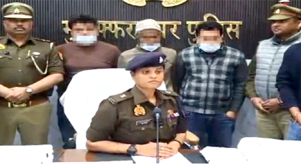 मुजफ्फरनगर में 42 करोड़ की टैक्स चोरी करने वाले तीन गिरफ्तार