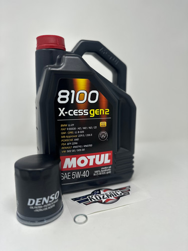 Motul 8100 5w40 X-CESS Gen2 Oil Change Kit Subaru WRX 2002-2014
