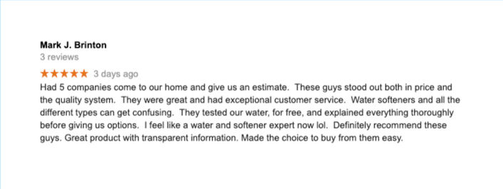 Nusoft Water Softener Review 1
