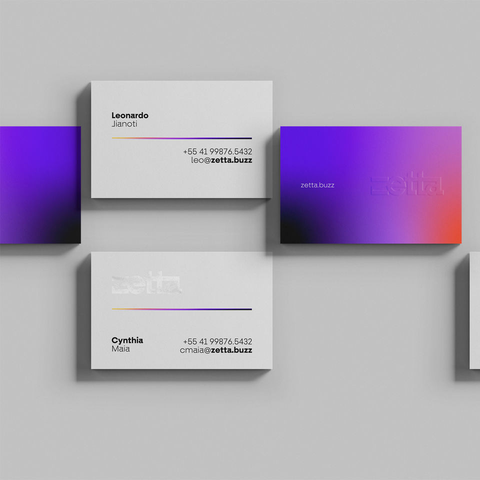 business card zetta