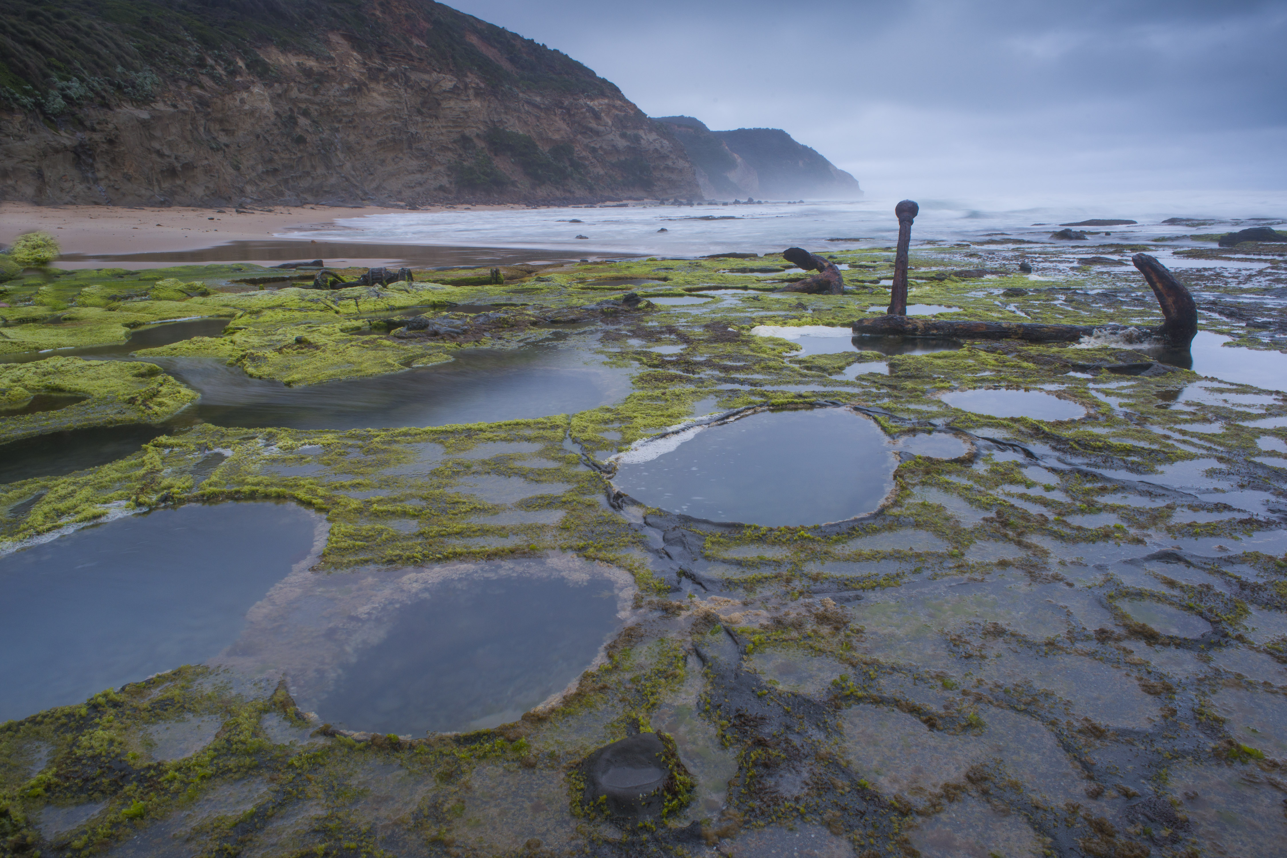Anchor on Wreck Beach.