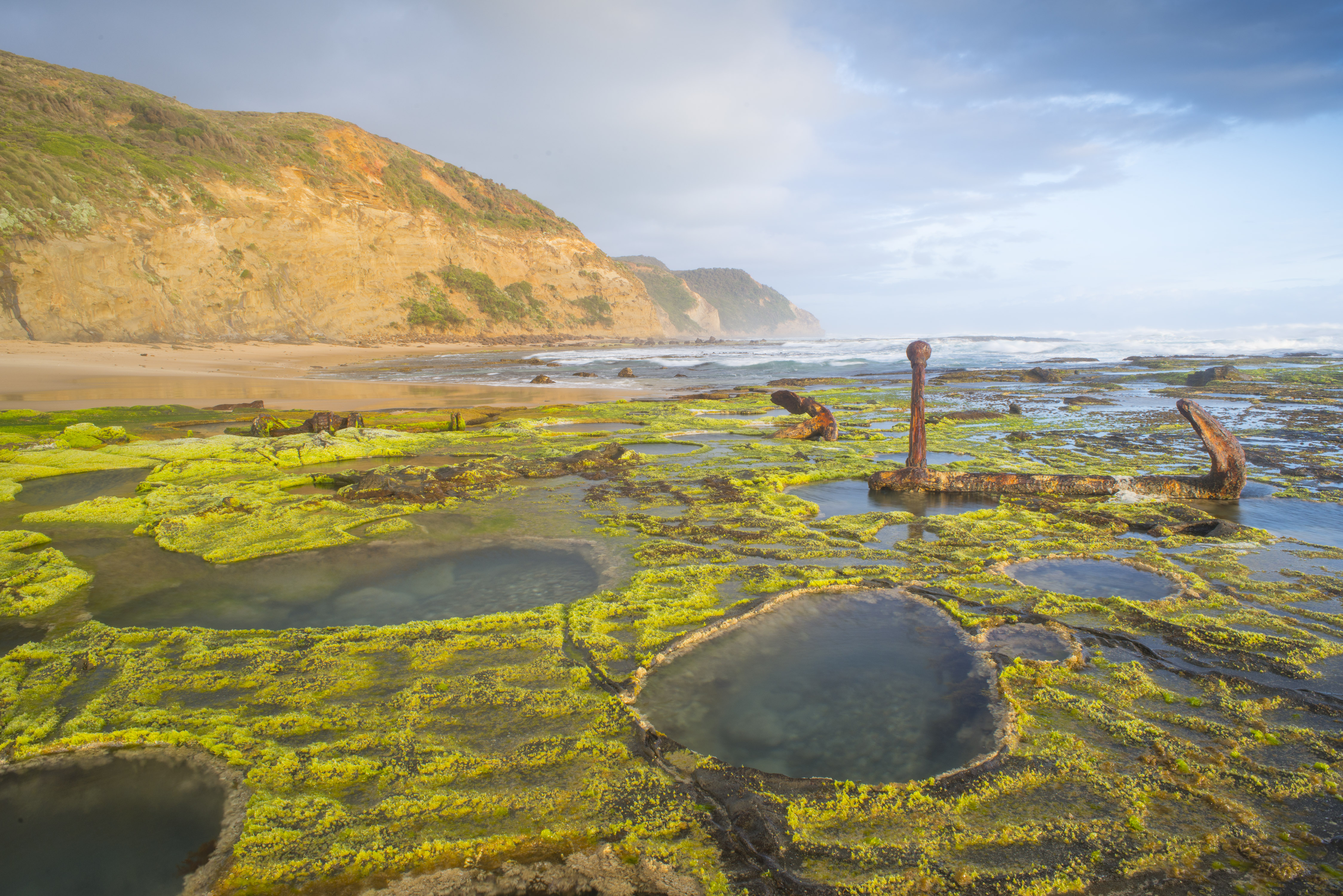 Anchor on Wreck Beach.