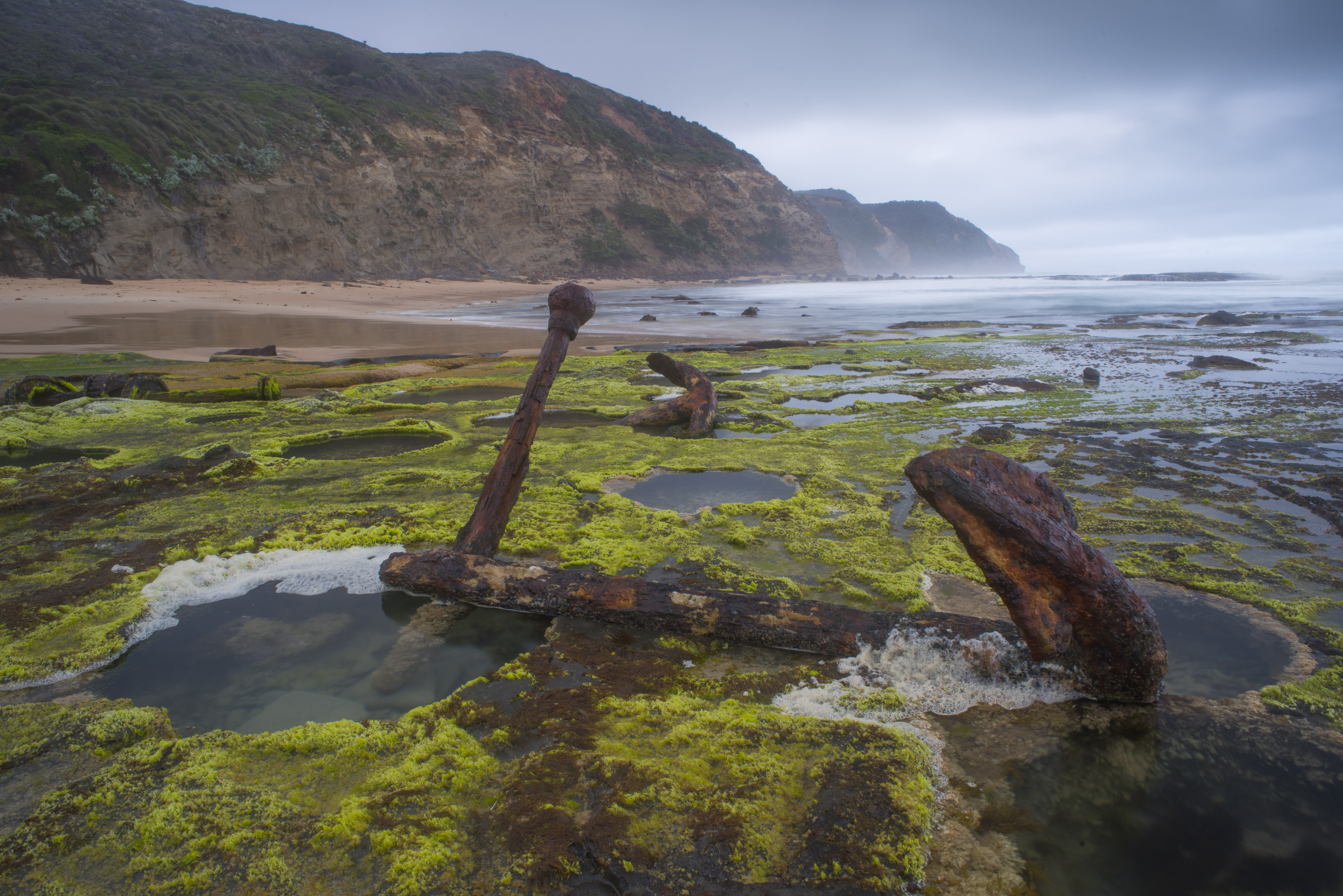 Anchor on Wreck Beach.