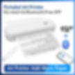 A4 Thermal Printer A80 Portable Printer Rechargeable printer Bluetooth Wireless