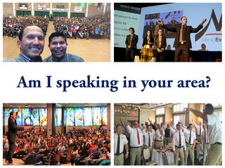 Am I speaking in your area?