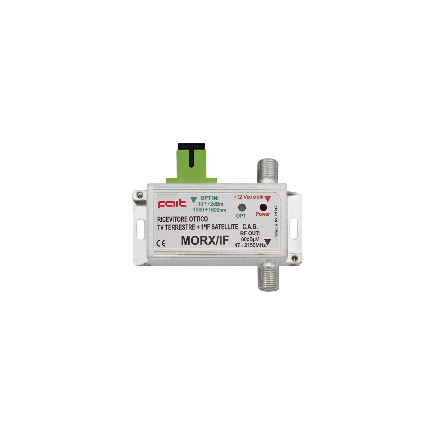 MORX/IF - Ricevitore ottico terrestre+satellite