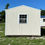 Thumbnail: 12 x 30 Cottage-style Metal Shed with Electric 17590
