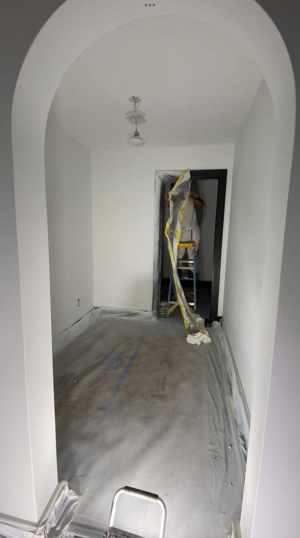 Kona house painter painting interior trims in Minnesota