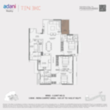 Adani Ten BKC Layouts, Bandra