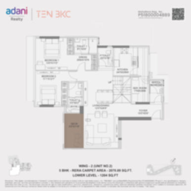 Adani Ten BKC Layouts, Bandra