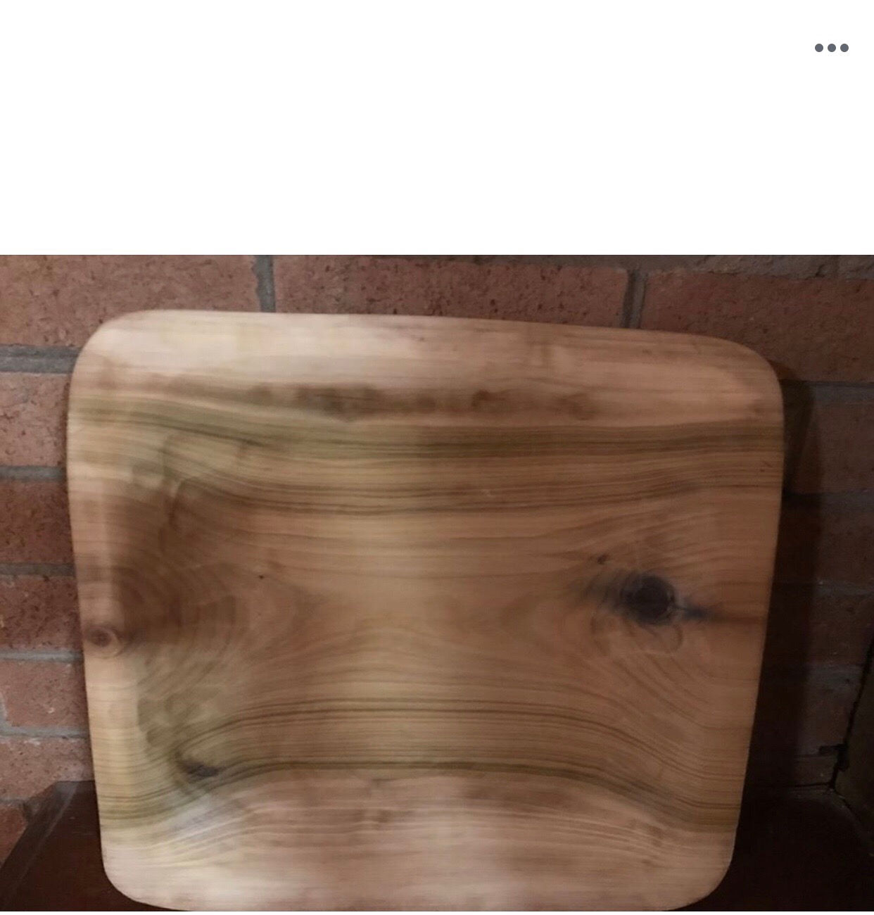 #11 Rainbow Poplar Natural Edge Tray
