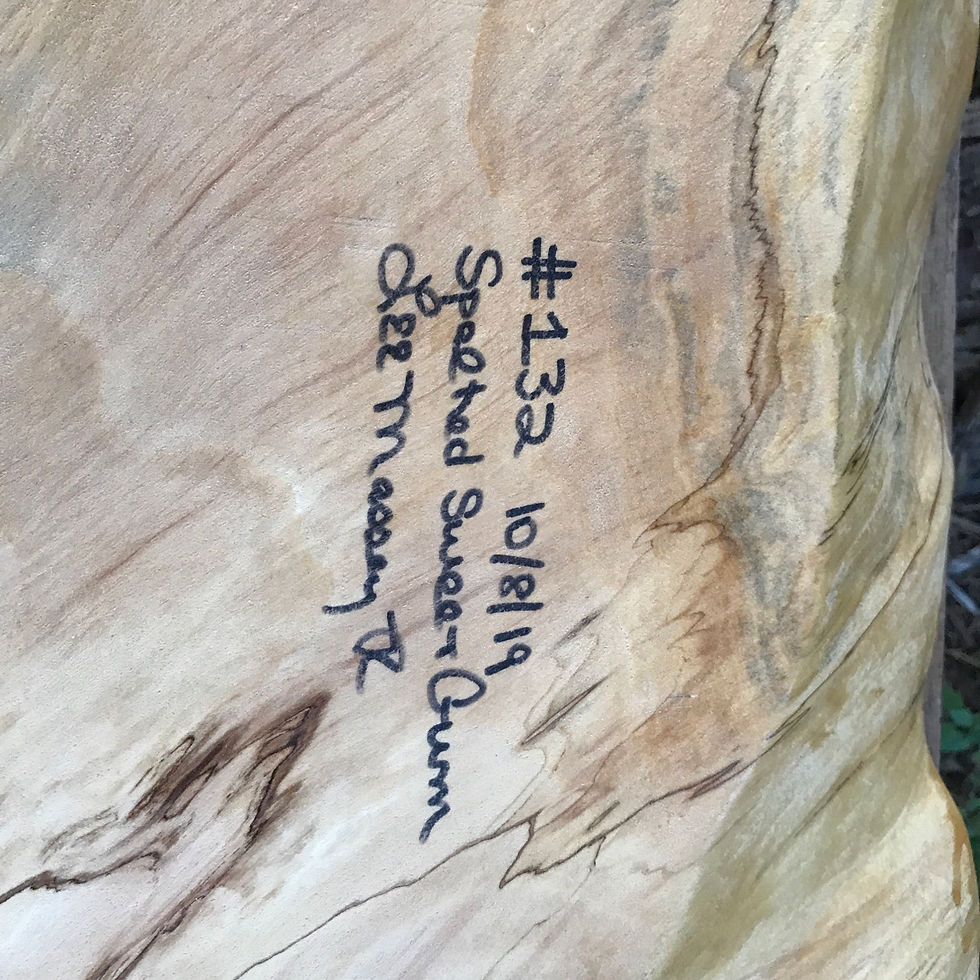 Thumbnail: #132 Spalted Live Edge Sweet Gum Chip and Dip