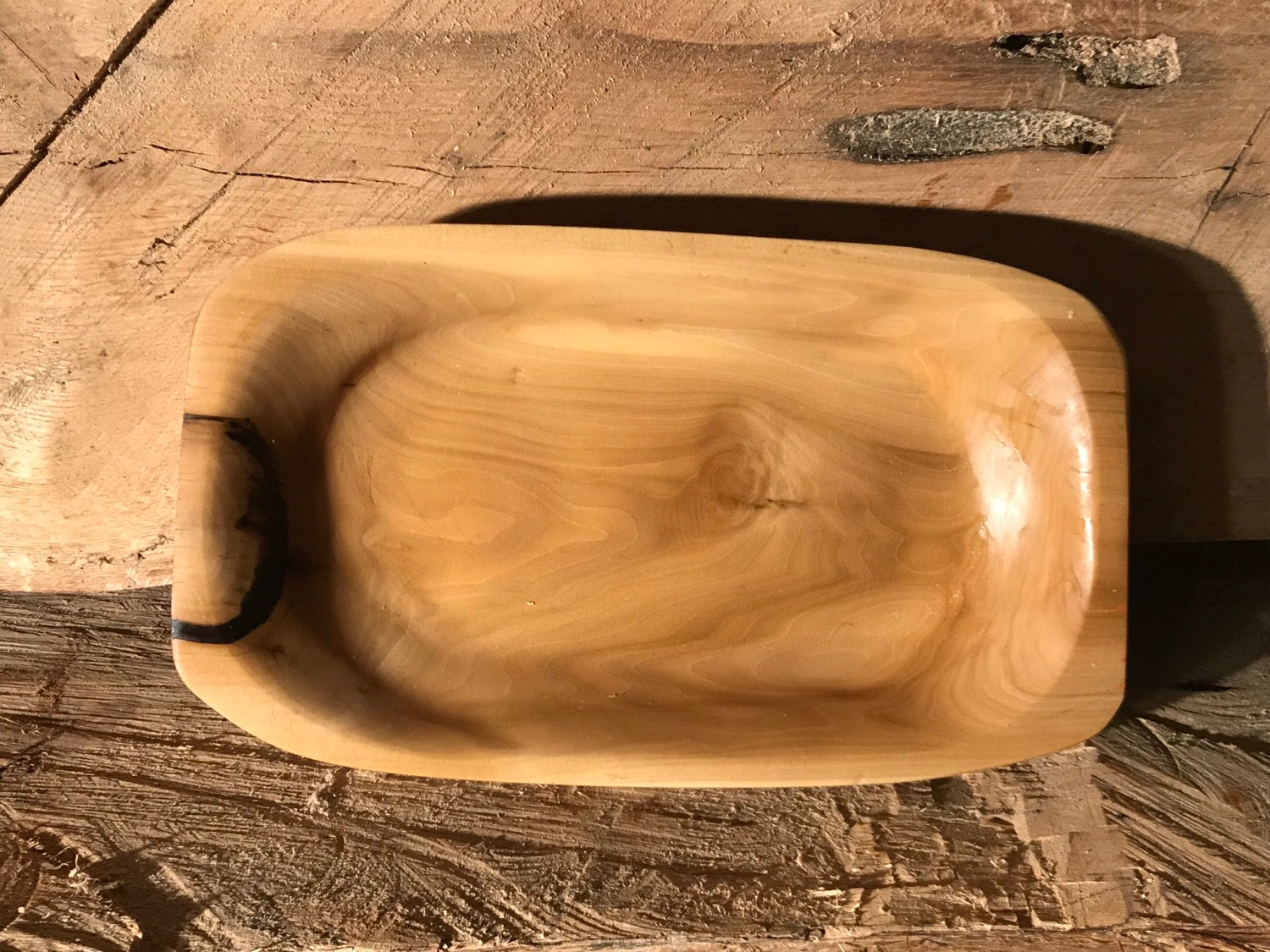 #1 Poplar serving bowl