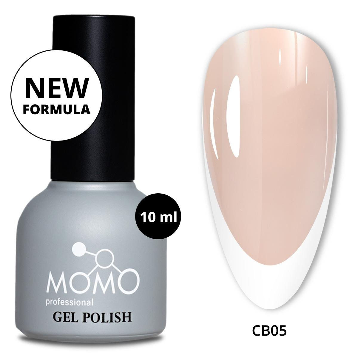 MOMO Kalıcı Oje French Color Base Coat CB05, Ten, 10 ml