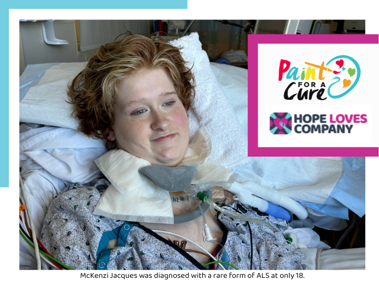 McKenzi Jacques was diagnosed with a rare form of ALS at only 18