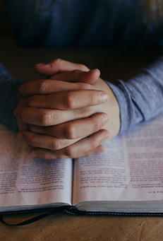 Praying Over Bible