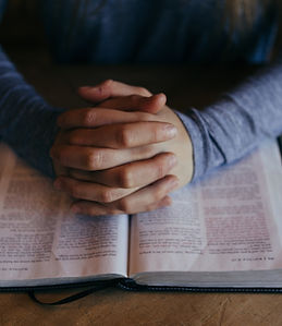 Praying Over Bible