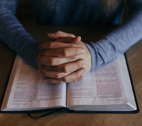 Praying Over Bible