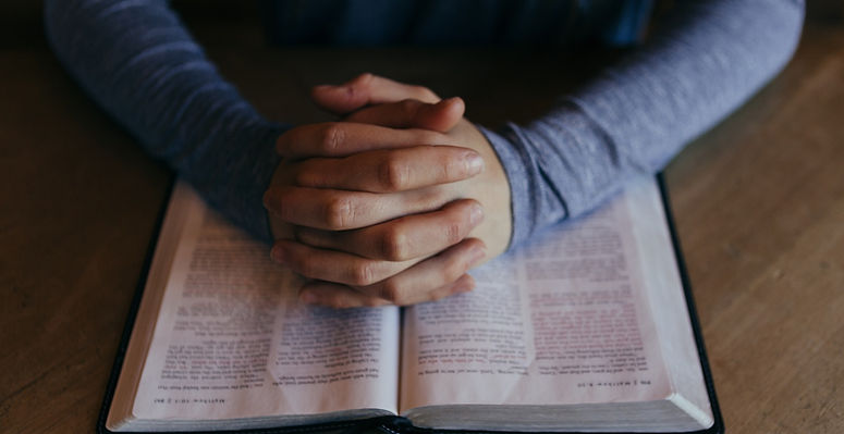 Praying with a Bible