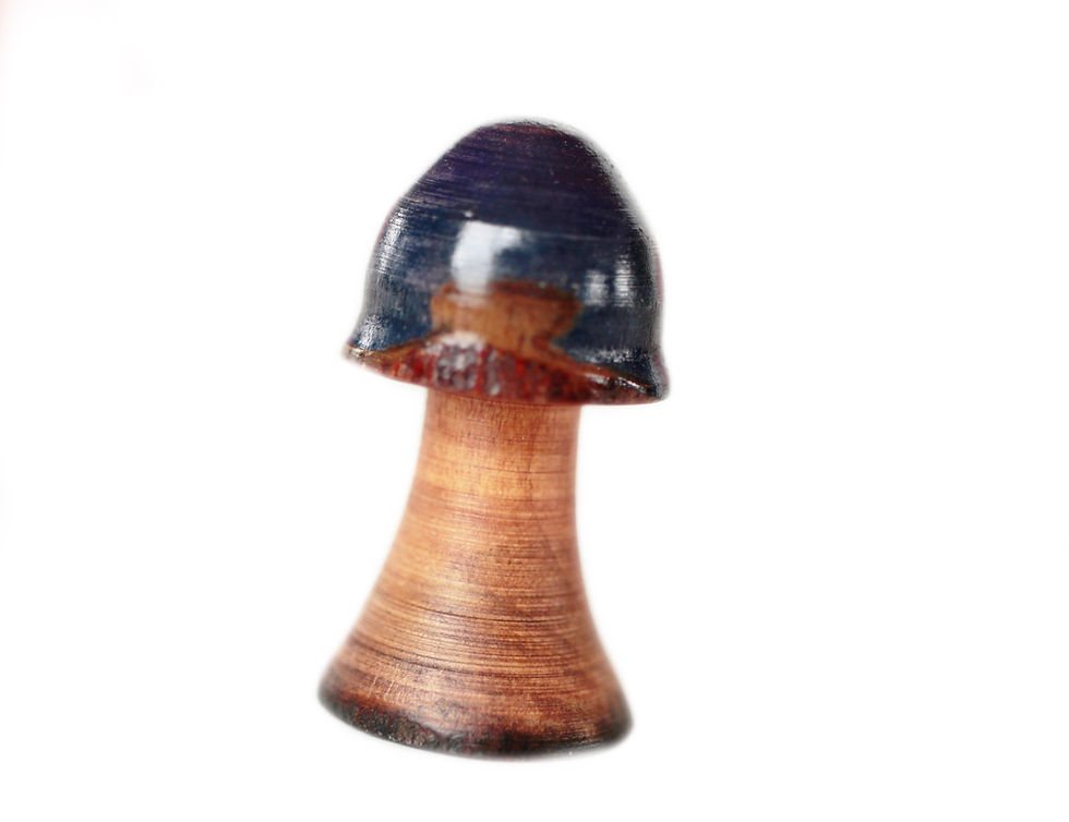 Miniature : Champignons miniatures en bois
