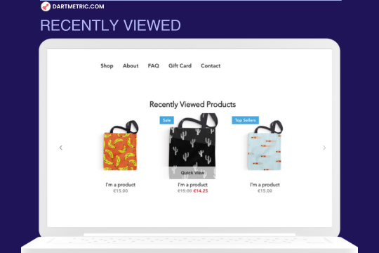 Recently Viewed banner