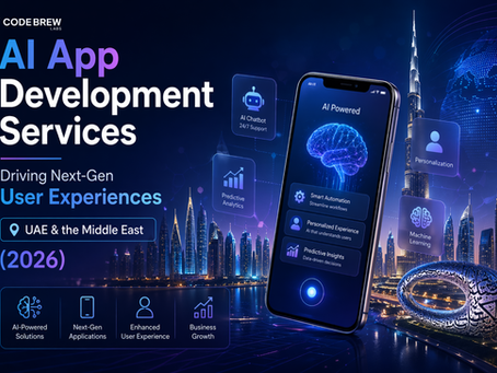 AI App Development Services Driving Next-Gen User Experiences UAE & the Middle East (2026)