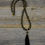 Thumbnail: Black Tassel Necklace.