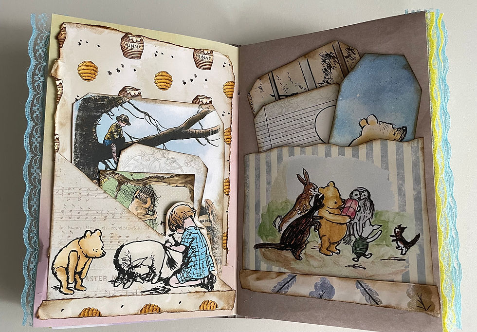 Thumbnail: "Winnie the Pooh and Friends" Junk Journal