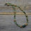 Thumbnail: Green Sea Glass and Driftwood Necklace.  Ancient Roman Sea Glass.
