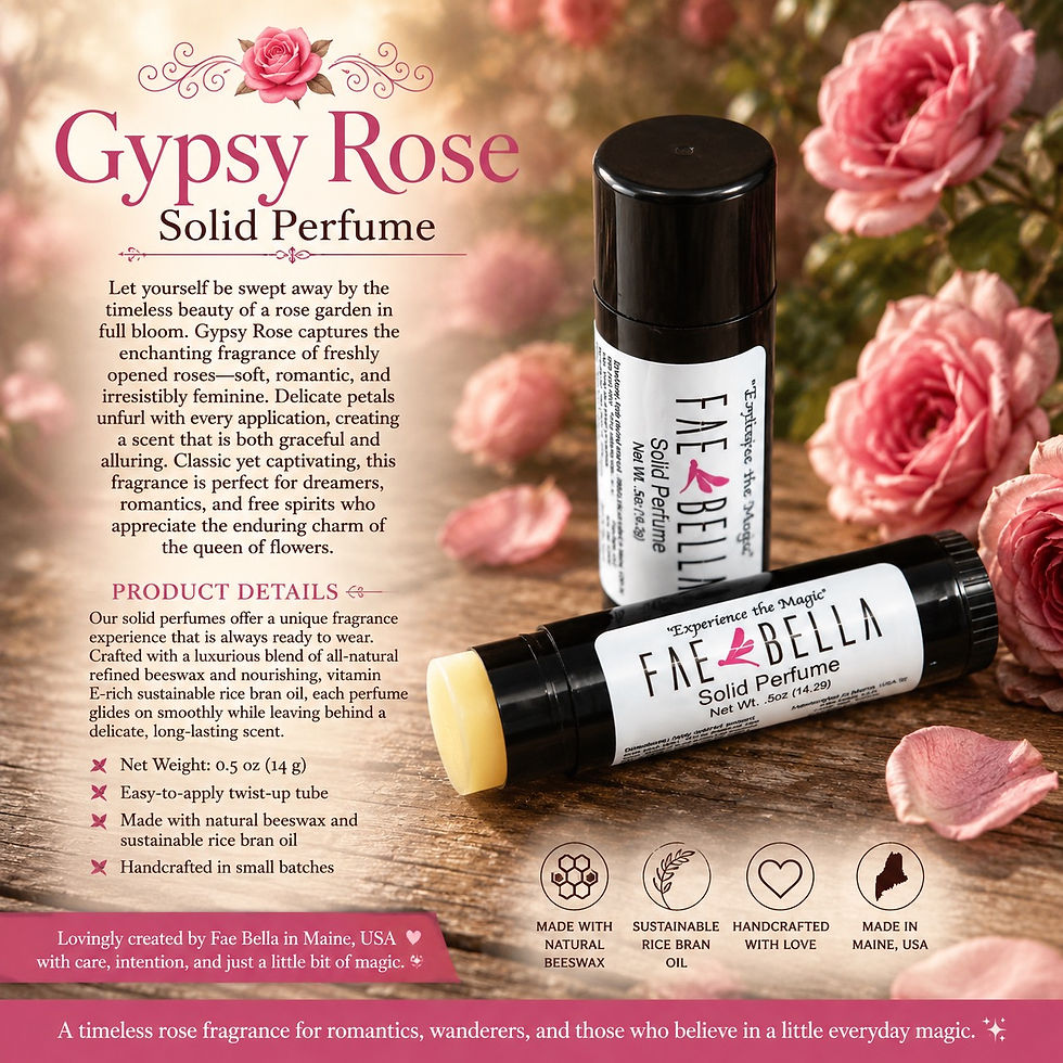 Thumbnail: Fae Bella Gypsy Rose Solid Perfume