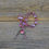 Thumbnail: Pink Mermaid Glass Anklet.  Mermaid Anklet.