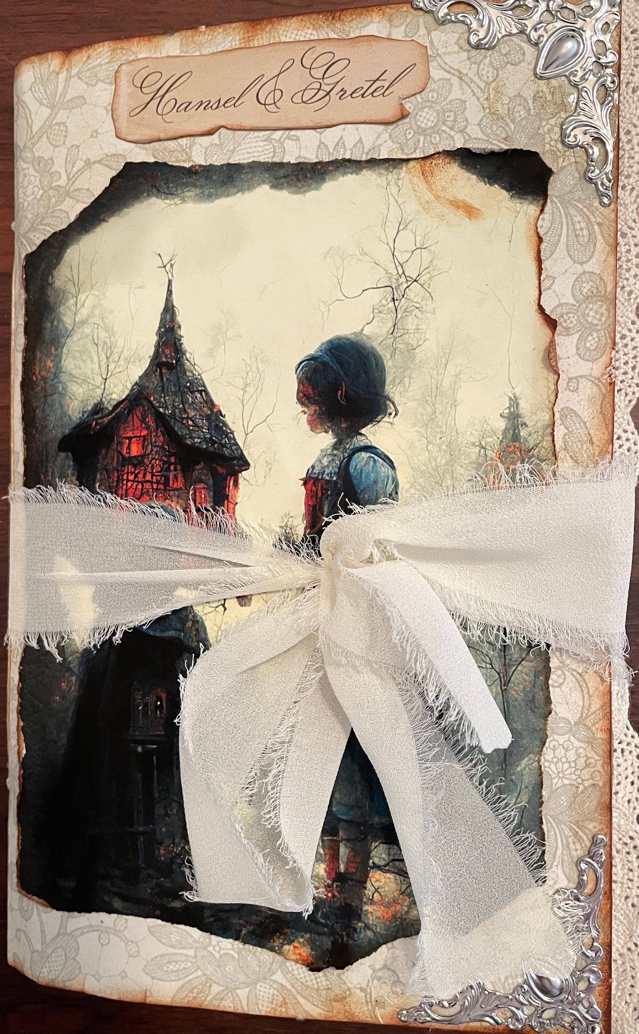 "Hansel and Gretel" (Emphasis on the Witch) Junk Journal