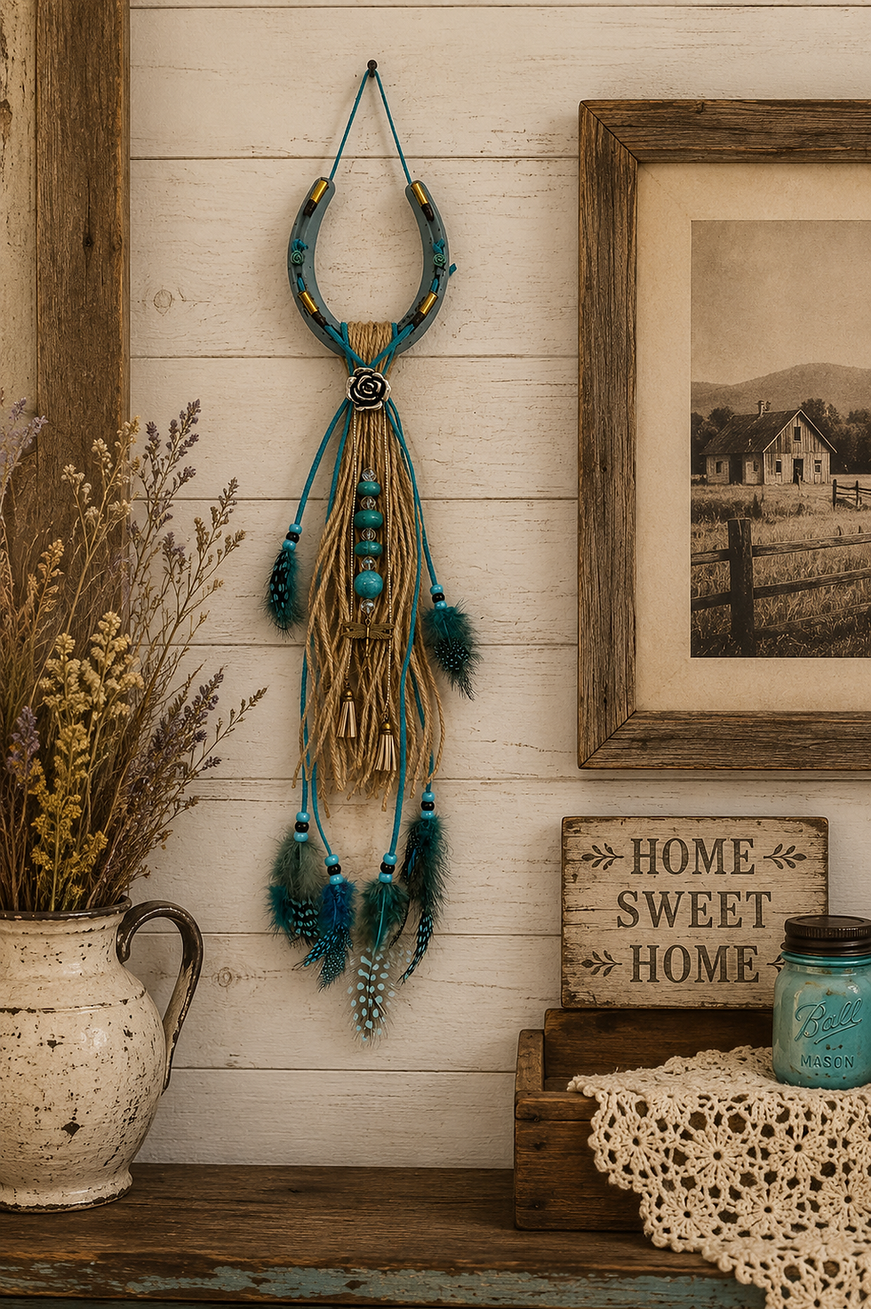 Horseshoe Wall Decor Fae Bella West