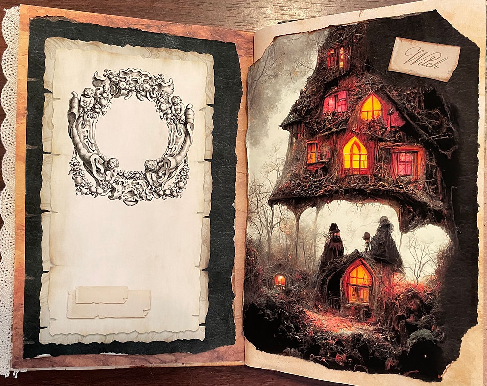 Thumbnail: "Hansel and Gretel" (Emphasis on the Witch) Junk Journal