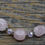 Thumbnail: Rose Quartz Nugget Bracelet with Pink Crystals.
