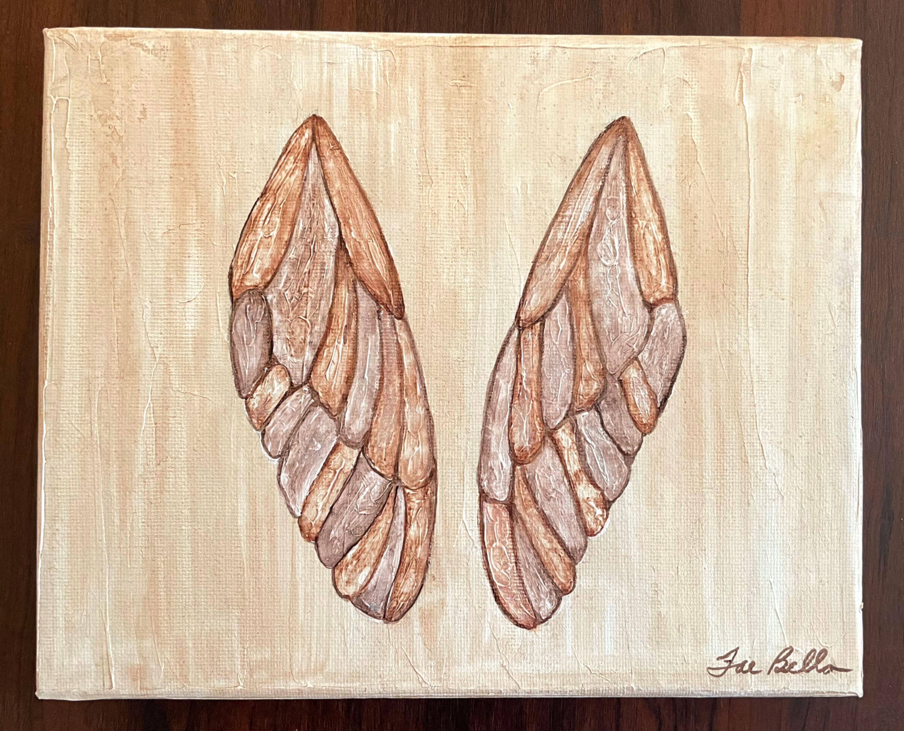 Earth Angel Wings.  Original Art