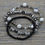 Thumbnail: Black and White Stacking Bracelets.  Three Bracelet Set.