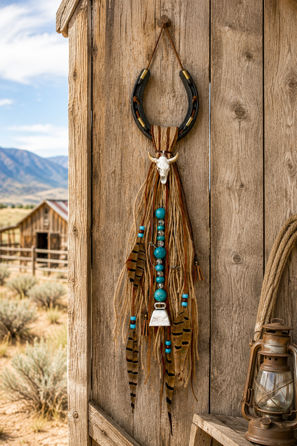 "Hunter's Spirit" Texas Dream Catcher. Fae Bella West