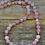 Thumbnail: Victorian Rose Necklace.  Rose Quartz and Crystal Necklace.