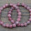 Thumbnail: Mauve Pink Marble Bracelet