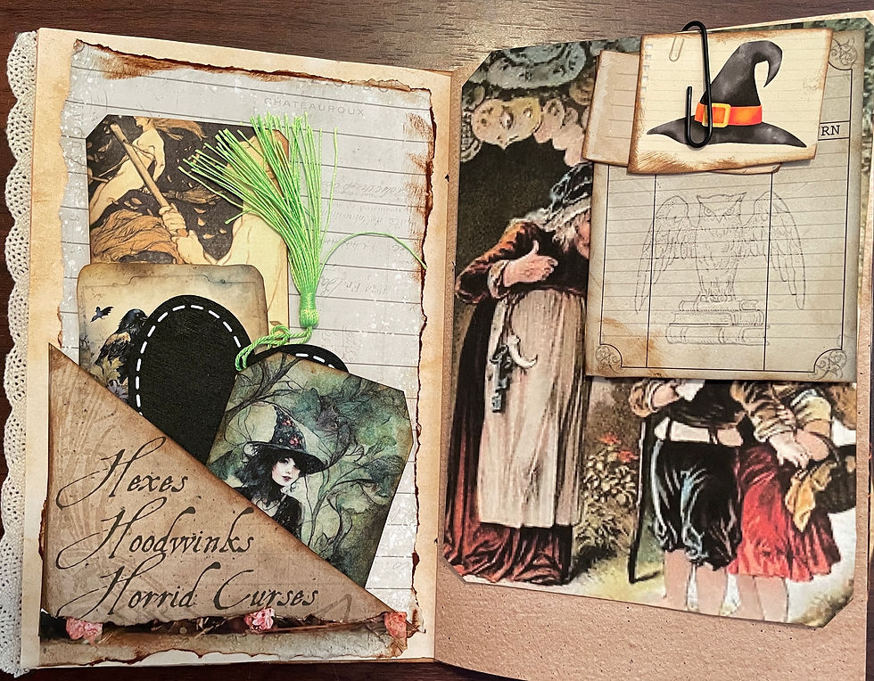 Thumbnail: "Hansel and Gretel" (Emphasis on the Witch) Junk Journal