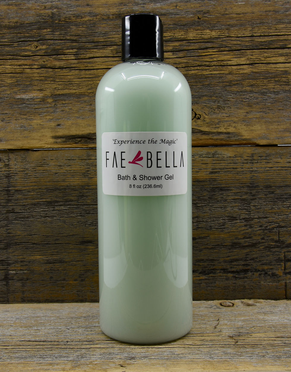 Thumbnail: Mint Tea Shower Gel. 8 ounce bottle.
