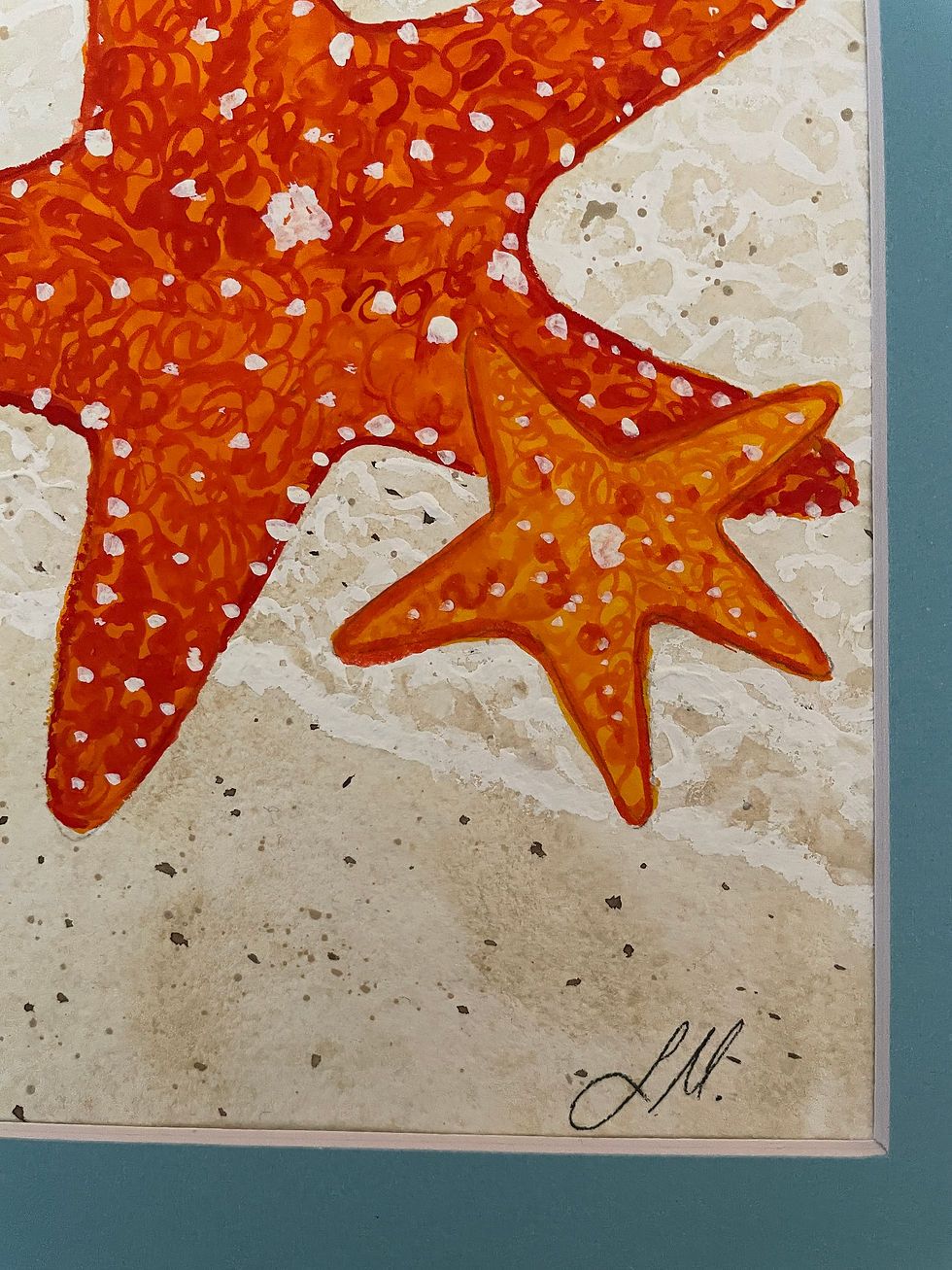 Thumbnail: "Two Starfish". Original Watercolor Painting.